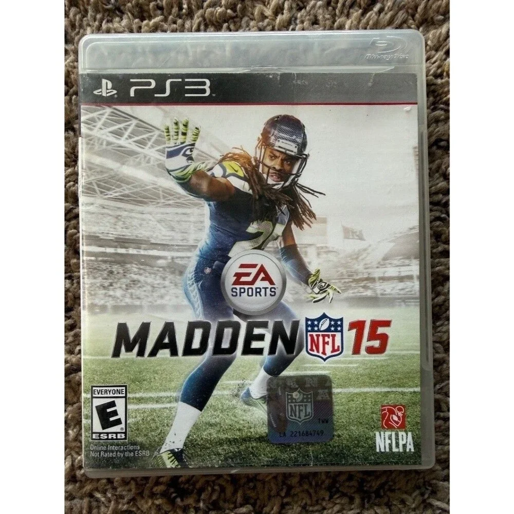 EA Sports Madden NFL 15 PlayStation 3 PS3 Game Disc with Original Case Football